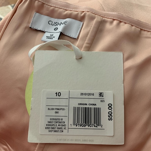 NWT Strapless Side-Slit Dress CUSHNIE for Target - Picture 6 of 7